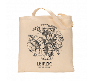 Jutebeutel nature \\"Leipzig Sky Eye\\" Zubehör & Geschenke 9,99 €