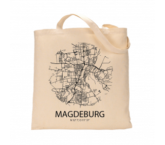 Jutebeutel nature \\"Magdeburg Sky Eye\\" Zubehör & Geschenke 9,99 €