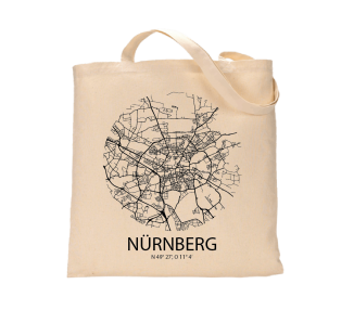 Jutebeutel nature \\"Nürnberg Sky Eye\\" Zubehör & Geschenke 9,99 €