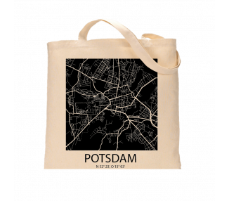 Jutebeutel nature \\"Potsdam Sky Block negativ\\" Zubehör & Geschenke 9,99 €