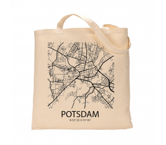 Jutebeutel nature \\"Potsdam Sky Block\\" Zubehör & Geschenke 9,99 €