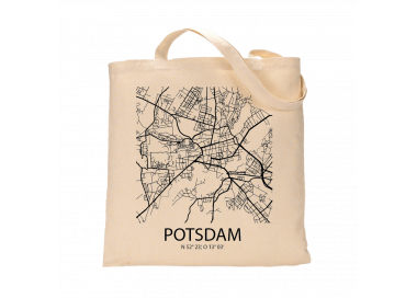 Jutebeutel nature \\"Potsdam Sky Block\\" Zubehör & Geschenke 9,99 €