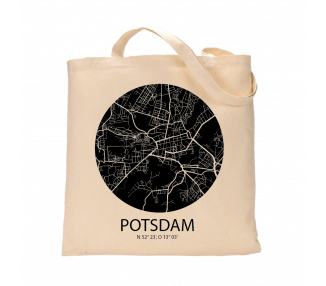 Jutebeutel nature \\"Potsdam Sky Eye negativ\\" Zubehör & Geschenke 9,99 €