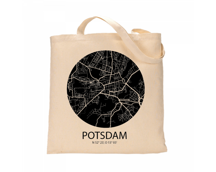 Jutebeutel nature \\"Potsdam Sky Eye negativ\\" Zubehör & Geschenke 9,99 €