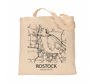 Jutebeutel nature \\"Rostock Sky Block\\" Zubehör & Geschenke 9,99 €