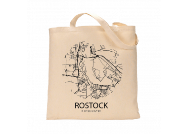 Jutebeutel nature \\"Rostock Sky Eye\\" Zubehör & Geschenke 9,99 €