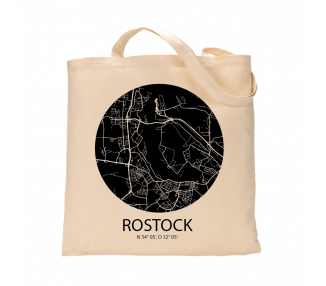 Jutebeutel nature \\"Rostock Sky Eye negativ\\" Zubehör & Geschenke 9,99 €