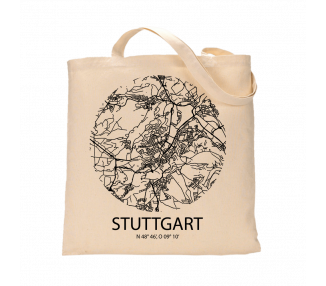 Jutebeutel nature \\"Stuttgart Sky Eye\\" Zubehör & Geschenke 9,99 €
