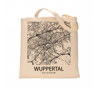 Jutebeutel nature \\"Wuppertal Sky Block\\" Zubehör & Geschenke 9,99 €