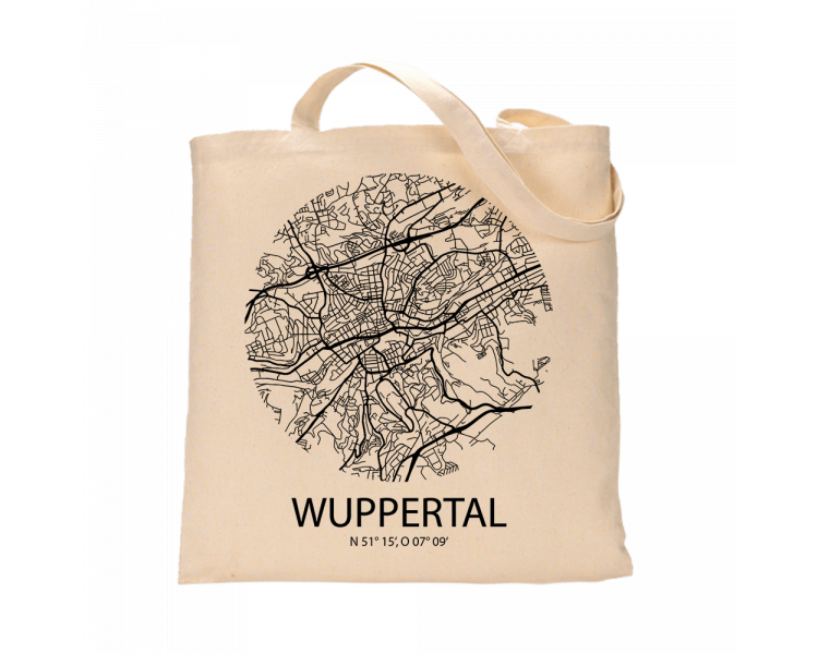 Jutebeutel nature \\"Wuppertal Sky Eye\\" Zubehör & Geschenke 9,99 €
