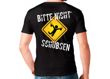 Bitte nicht schubsen T-Shirt Hoodie Party, Fun & Urlaub 18,90 €