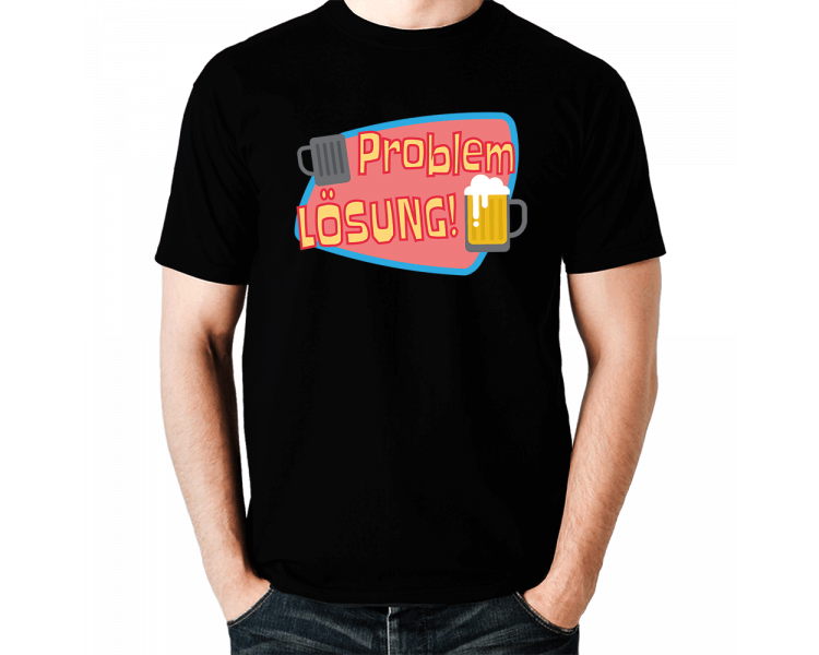 Problem Lösung Bier T-Shirt Hoodie Party, Fun & Urlaub 18,90 €