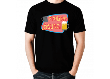 Problem Lösung Bier T-Shirt Hoodie Party, Fun & Urlaub 18,90 €