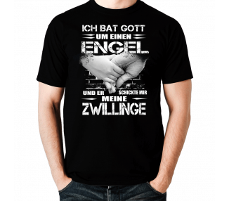Ich bat Gott um einen Engel Zwillinge T-Shirt Hoodie Baby & Familie  18,90 €