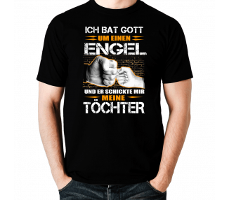 Ich bat Gott um einen Engel Töchter T-Shirt Hoodie 2 Baby & Familie  18,90 €