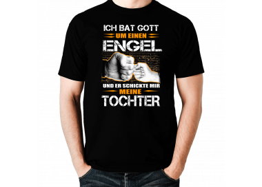 Ich bat Gott um einen Engel Tochter T-Shirt Hoodie Baby & Familie  18,90 €