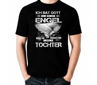 Ich bat Gott um einen Engel Tochter T-Shirt Hoodie 2 Baby & Familie  18,90 €