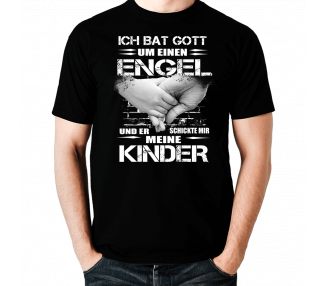 Ich bat Gott um einen Engel Kinder T-Shirt Hoodie Baby & Familie  18,90 €