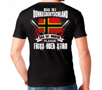 Das ist Dunkeldeutschland Wirmer Flagge T-Shirt Hoodie Politik 18,90 €