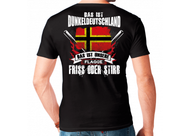 Das ist Dunkeldeutschland Wirmer Flagge T-Shirt Hoodie Politik 18,90 €