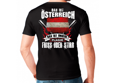 Das ist Österreich Flagge T-Shirt Hoodie Politik 18,90 €