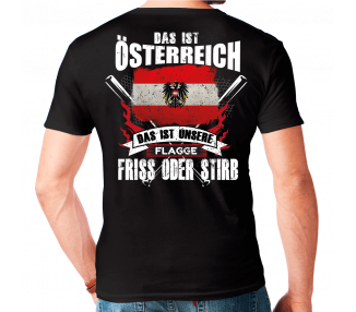 Das ist Österreich Flagge Adler T-Shirt Hoodie Politik 18,90 €