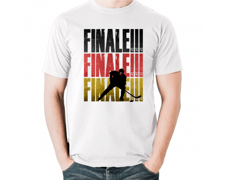 Eishockey Deutschland Germany Finale T-Shirt 2018 Sport & Freizeit 18,90 €