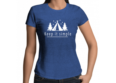 Keep it smile Outdoor Camping T-Shirt Damenshirt Sport & Freizeit 18,90 €