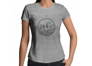 Kompass Outdoor Camping T-Shirt Damenshirt Sport & Freizeit 18,90 €