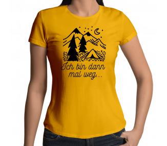 Ich bin dann mal weg Outdoor Camping T-Shirt Sport & Freizeit 18,90 €