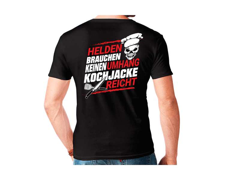 Helden brauchen kein Umhang Kochjacke reicht ! T-Shirt Hoodie Schule, Studium & Beruf 18,90 €