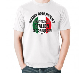 Mailand oder Madrid T-Shirt Hoodie WM Shirts 18,90 €