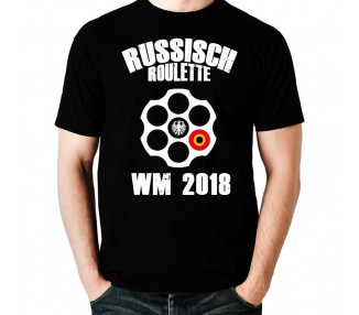 Russisch Roulette Deutschland Fussball WM Russland T-Shirt WM Shirts 18,90 €