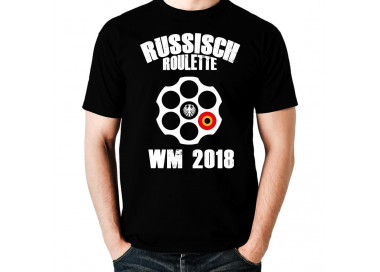 Russisch Roulette Deutschland Fussball WM Russland T-Shirt WM Shirts 18,90 €