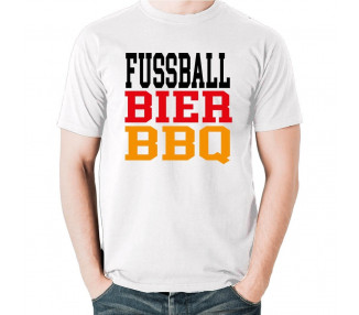 Fussball Bier BBQ Fussball WM Bier T-Shirt WM Shirts 18,90 €