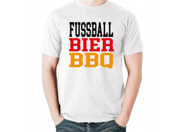 Fussball Bier BBQ Fussball WM Bier T-Shirt WM Shirts 18,90 €