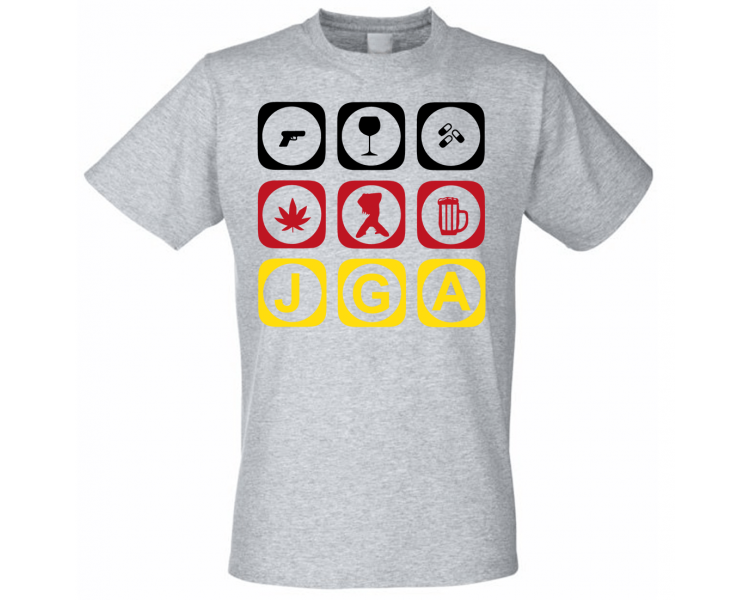 JGA Schwarz Rot Gold WM Shirt WM Shirts 18,90 €