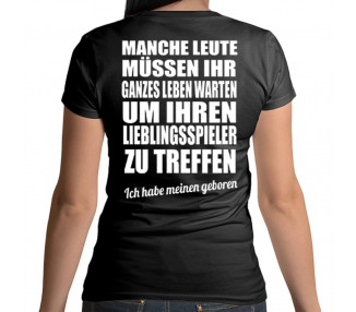 Fussball Mama Habe meinen Lieblingsspieler T-Shirt Hoodie Sport & Freizeit 18,90 €