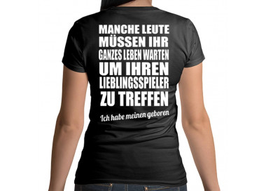 Fussball Mama Habe meinen Lieblingsspieler T-Shirt Hoodie Sport & Freizeit 18,90 €