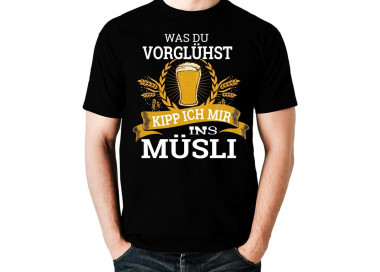 BIER - WAS DU VORGLÜHST T-Shirt Hoodie Party, Fun & Urlaub 18,90 €
