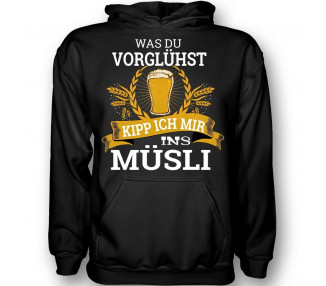 BIER - WAS DU VORGLÜHST T-Shirt Hoodie Party, Fun & Urlaub 18,90 €