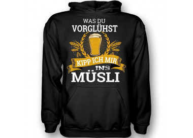 BIER - WAS DU VORGLÜHST T-Shirt Hoodie Party, Fun & Urlaub 18,90 €