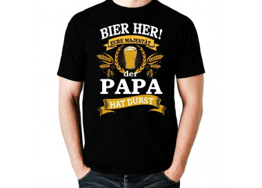 BIER HER Majestät PAPA T-Shirt Hoodie Baby & Familie  18,90 €