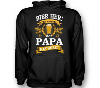 BIER HER Majestät PAPA T-Shirt Hoodie Baby & Familie  18,90 €