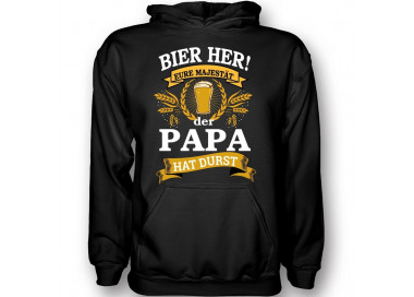 BIER HER Majestät PAPA T-Shirt Hoodie Baby & Familie  18,90 €