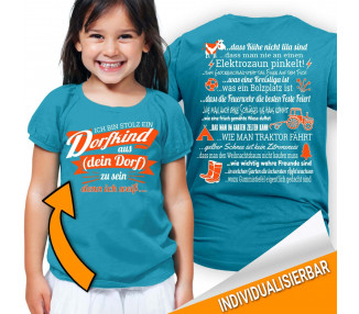 Ich bin stolz ein Dorfkind aus... zu sein - denn ich weiss...Kinder T-Shirt Hoodie Baby & Familie  14,90 €